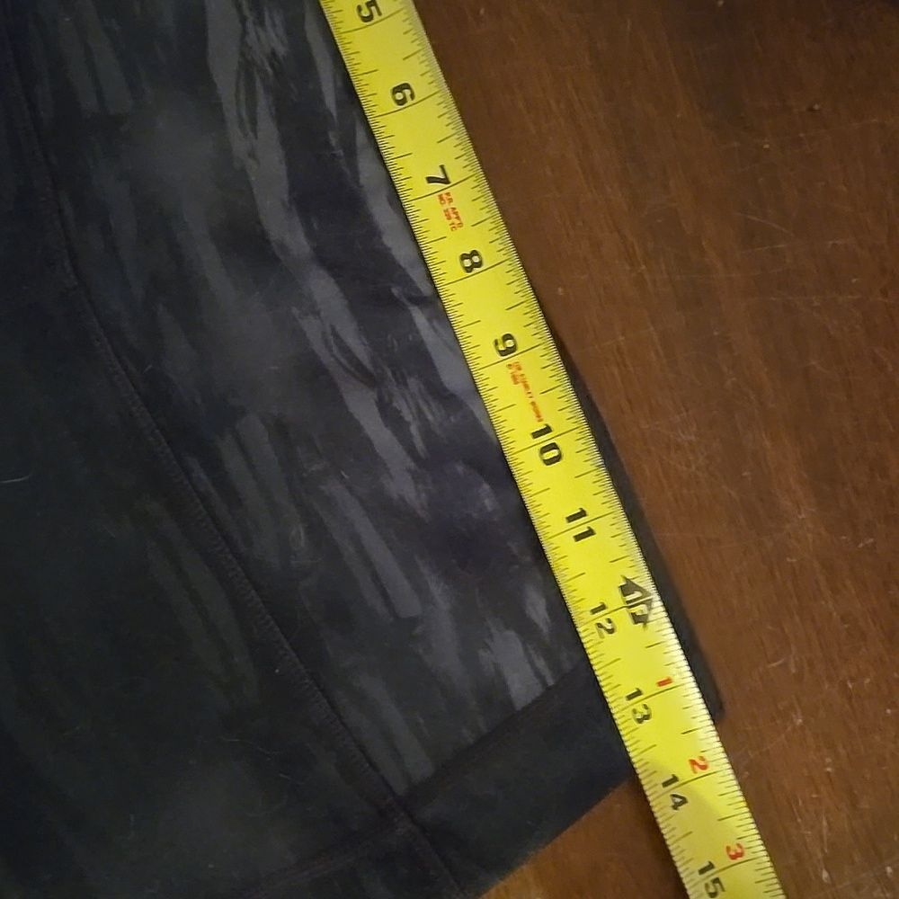 Women's Black Tie-Dye Leggings - Picture 12 of 16